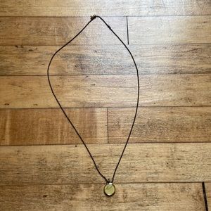 Letter E necklace